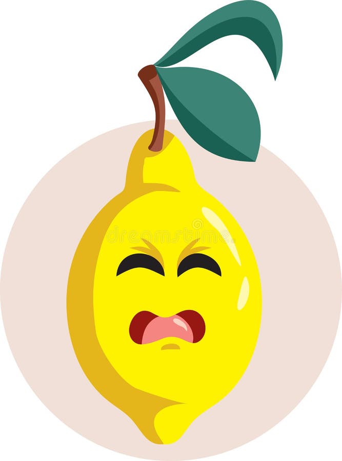 sour face clipart cartoon