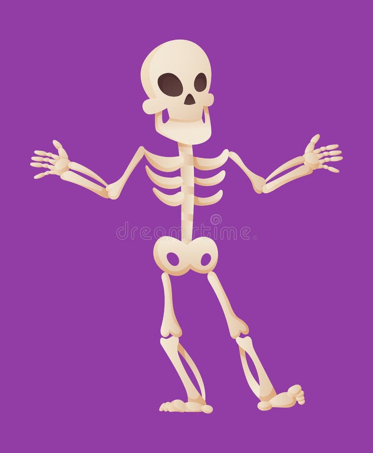 Funny Cartoon Skeleton Spreads His Hands. Vector Bony Character. Human Bones Illustration Skeletal Stock Vector - Illustration of body, anatomy: 176808911 Funny Cartoon Skeleton Spreads His Hands. Vector Bony Character. Human Bones Illustration Skeletal Stock Vector - Illustration of body, anatomy: 176808911