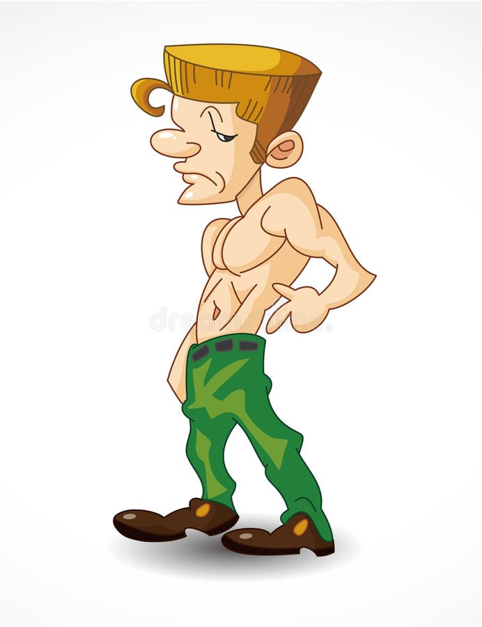 Naked Cartoon Man Stock Illustrations – 1,639 Naked Cartoon Man Stock Illustrations, Vectors