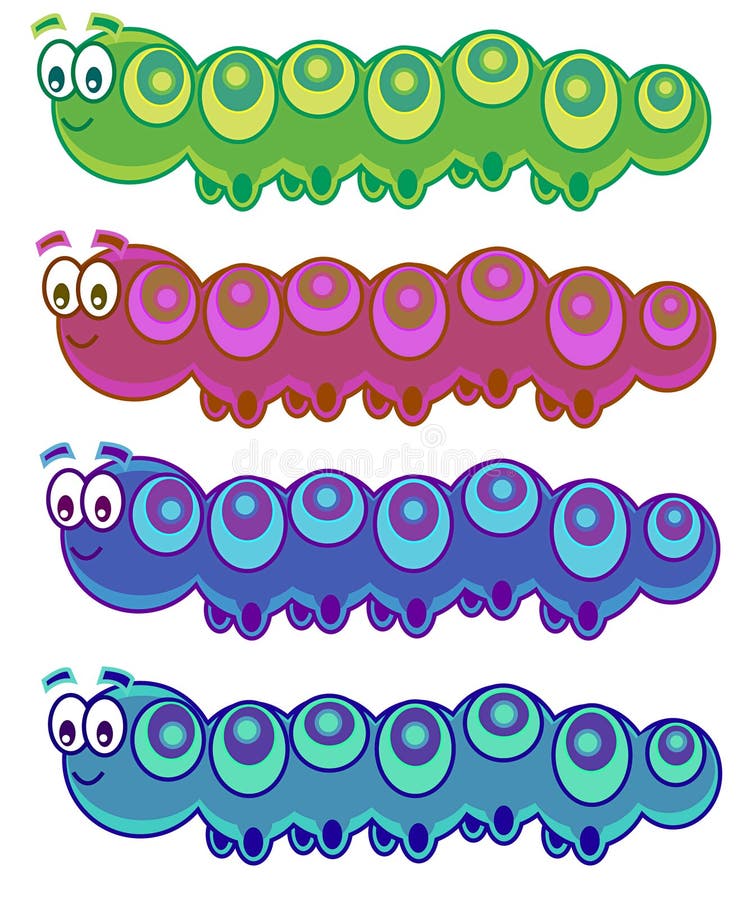 Caterpillars Stock Illustrations – 1,196 Caterpillars Stock ...