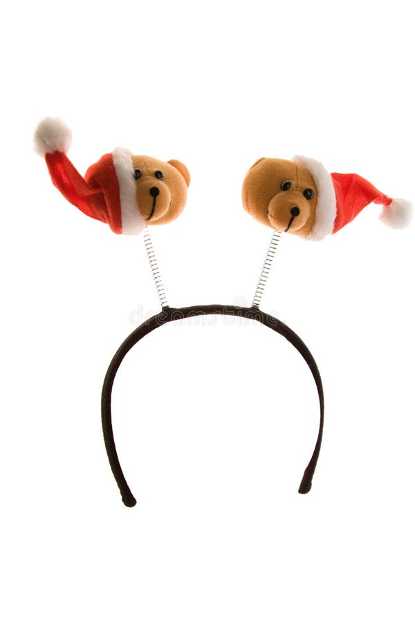 Funny Christmas headband stock image. Image of decorative 3784191