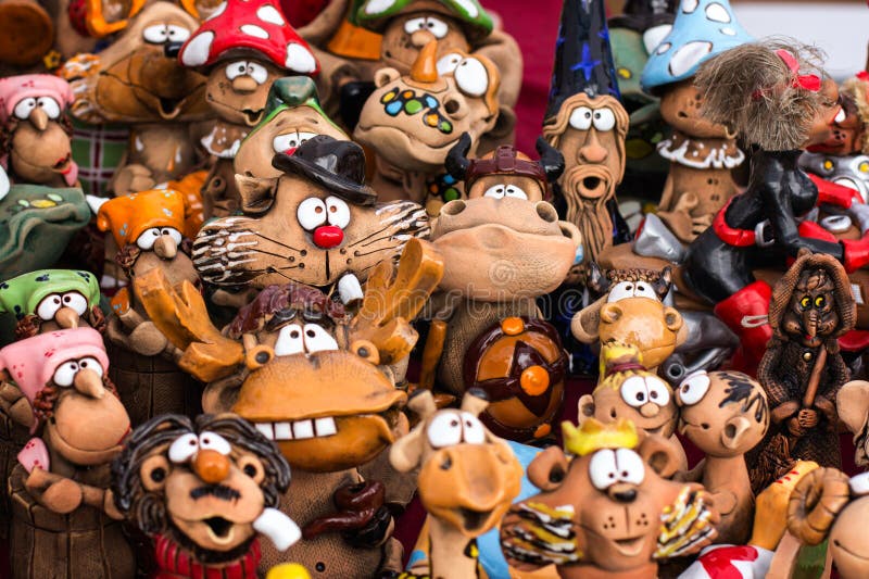 Funny clay figures stock photo. Image of style, funny 30955370