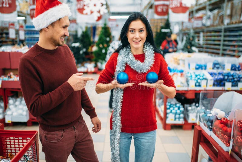 Funny Couple Chooses Decorations in Shop and Jokes Stock Photo - Image of market, festive: 136613400 Funny Couple Chooses Decorations in Shop and Jokes Stock Photo - Image of market, festive: 136613400