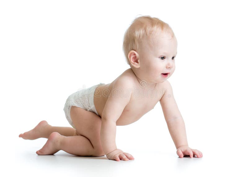 Funny crawling baby boy stock images Funny crawling baby boy stock images