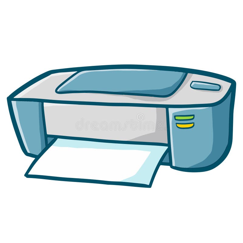 Funny Printer Stock Illustrations – 754 Funny Printer Stock