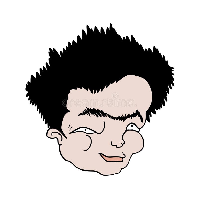Funny draw of ugly man stock vector. Illustration of grimace - 146528912 Funny draw of ugly man stock vector. Illustration of grimace - 146528912