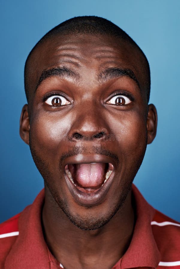 Funny face african man stock photo. Image of hilarious - 33718576