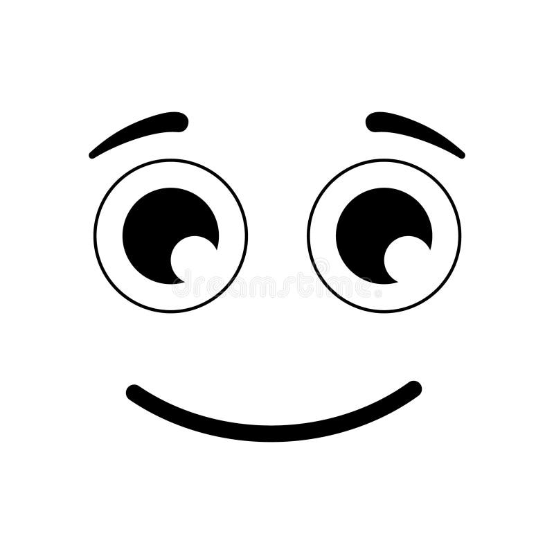 Funny Face Icon Vector. Face Illustration Sign. Smile Symbol. Funny