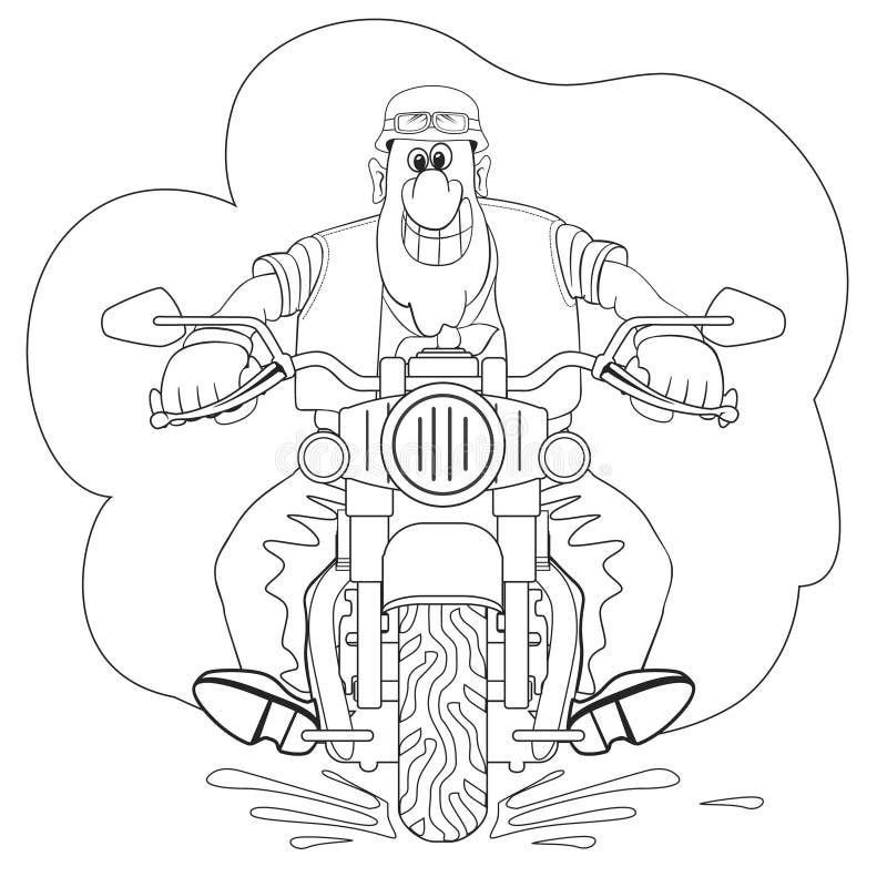 Funny Fat Biker Stock Illustrations – 56 Funny Fat Biker Stock ...