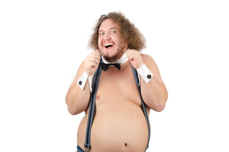 Funny fat stripper shirtless. 