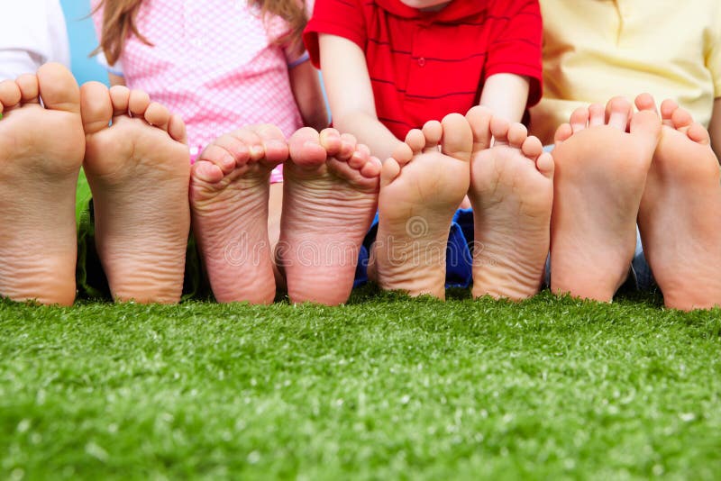 Funny feet stock image Funny feet stock image