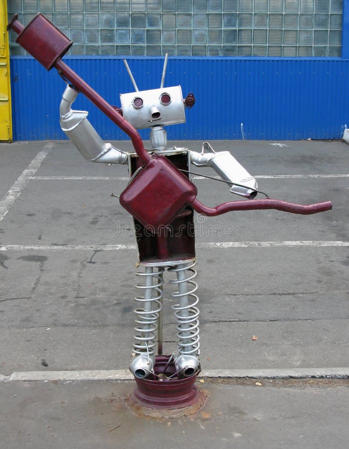 Funny Figure From Details Of The Machines Picture. Image 6857037