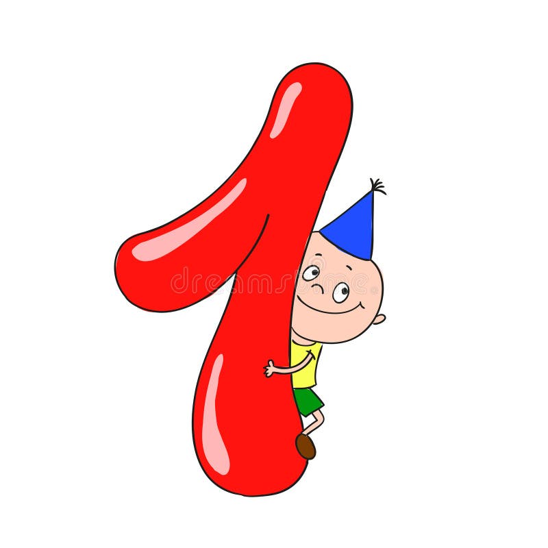 Funny Figures. Cartoon Characters Children. 1 Stock Illustration -  Illustration of background, baby: 71508357