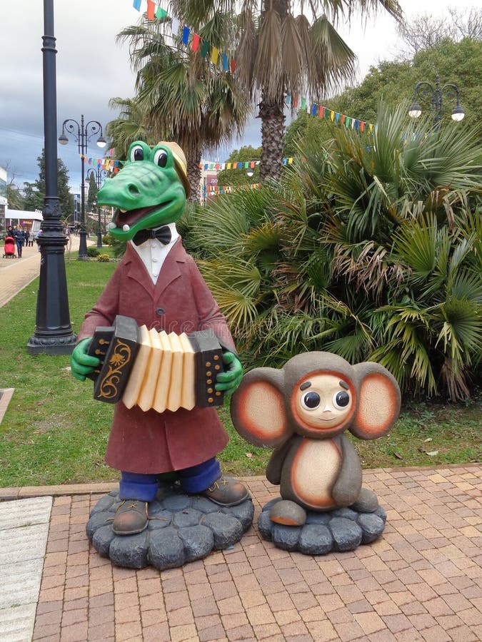 Funny Figures of Famous Russian Cartoon Characters on City Square, Sochi, Russia Editorial Stock Photo - Image of landmarks, heroes: 86241978 Funny Figures of Famous Russian Cartoon Characters on City Square, Sochi, Russia Editorial Stock Photo - Image of landmarks, heroes: 86241978