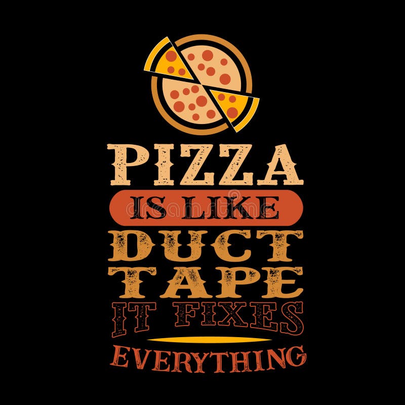 Funny Food Quote and Saying, Good for Print Stock Illustration