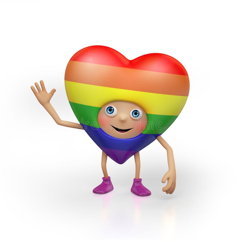 Funny Gay Valentine Heart Cartoon Character Stock Illustration - Illustration of clip, flag: 28325183 Funny Gay Valentine Heart Cartoon Character Stock Illustration - Illustration of clip, flag: 28325183