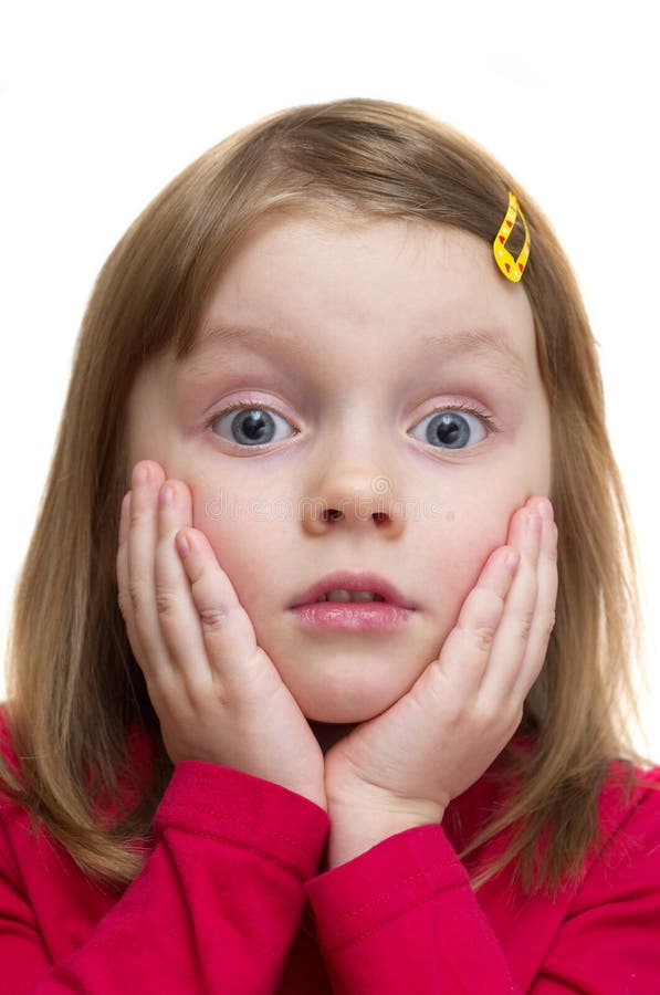 Funny girl stock photo. Image of child, beautiful, magenta 11652638