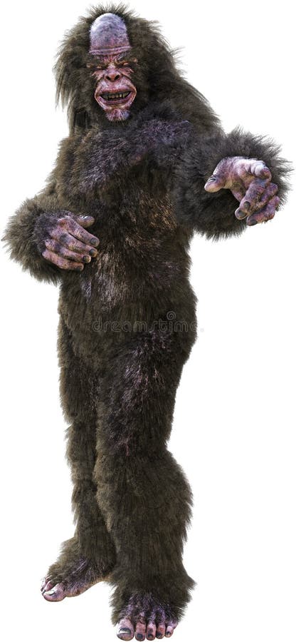 Big foot yeti hi-res stock photography and images - Alamy