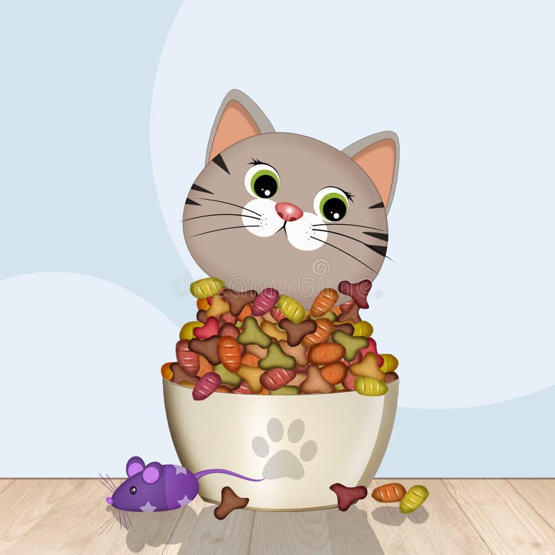 Cat Eating Rat Stock Illustrations 80 Cat Eating Rat Stock