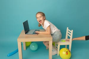 A Funny Joke By April 1st The Little Girl Sat Down On A Paper A Funny Joke By April 1st The Little Girl Sat Down On A Paper