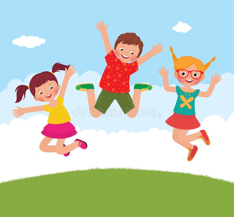 Kid Jump Stock Illustrations – 22,408 Kid Jump Stock Illustrations, Vectors  & Clipart - Dreamstime