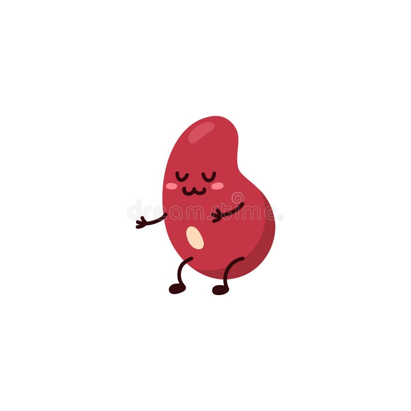 Kidney Bean Face Stock Illustrations – 209 Kidney Bean Face Stock ...