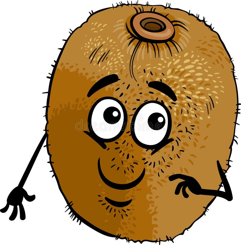Funny Kiwi Fruit Cartoon Illustration Stock Vector - Illustration of mascot, fruit: 31542901 Funny Kiwi Fruit Cartoon Illustration Stock Vector - Illustration of mascot, fruit: 31542901