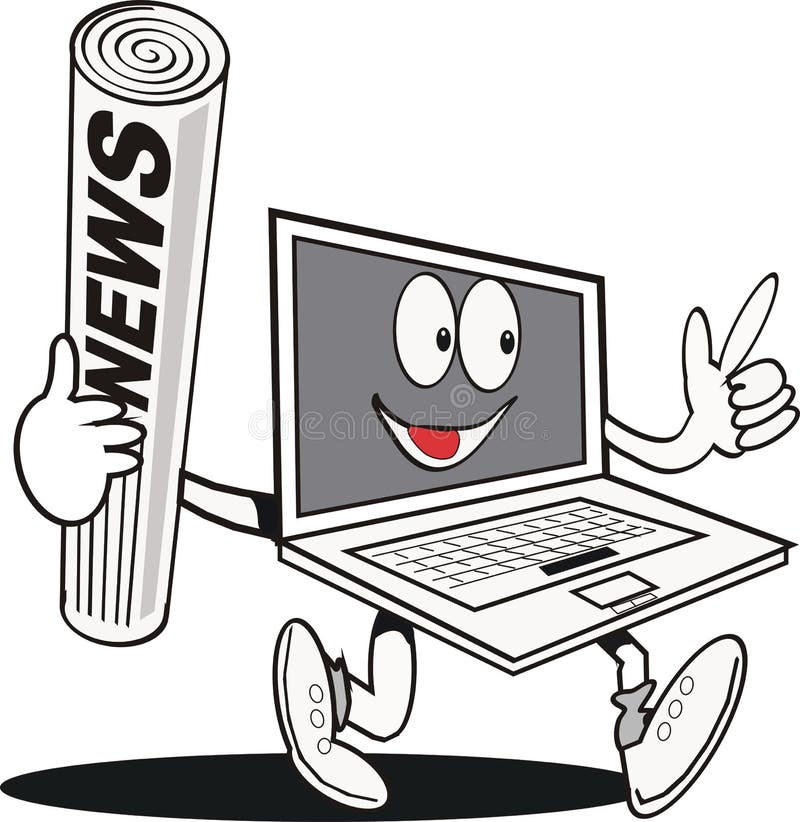 Funny laptop cartoon stock vector. Illustration of publication - 12882896 Funny laptop cartoon stock vector. Illustration of publication - 12882896