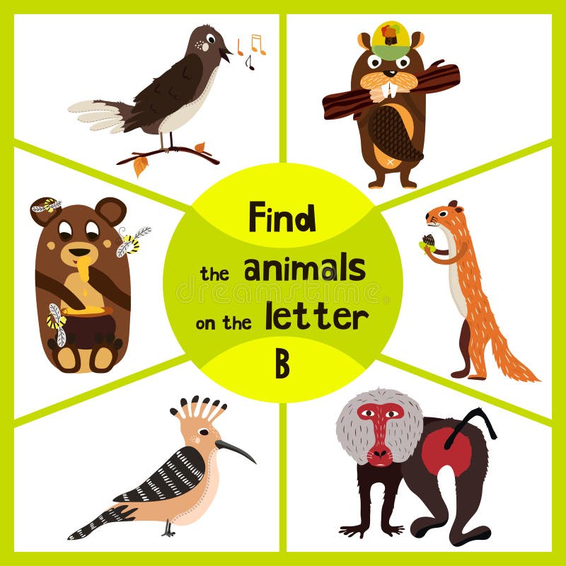 Funny Learning Maze Game, Find All of Cute Wild Animals 3 the P-word, Monkey, Baboon, Bear and Beaver. Educational Page for Childr Stock Illustration - Illustration of mental, finding: 64926571 Funny Learning Maze Game, Find All of Cute Wild Animals 3 the P-word, Monkey, Baboon, Bear and Beaver. Educational Page for Childr Stock Illustration - Illustration of mental, finding: 64926571