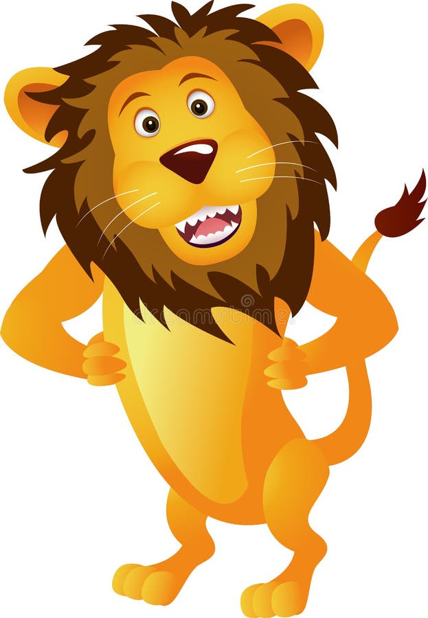 Funny lion cartoon stock vector. Illustration of comic - 23782266 Funny lion cartoon stock vector. Illustration of comic - 23782266