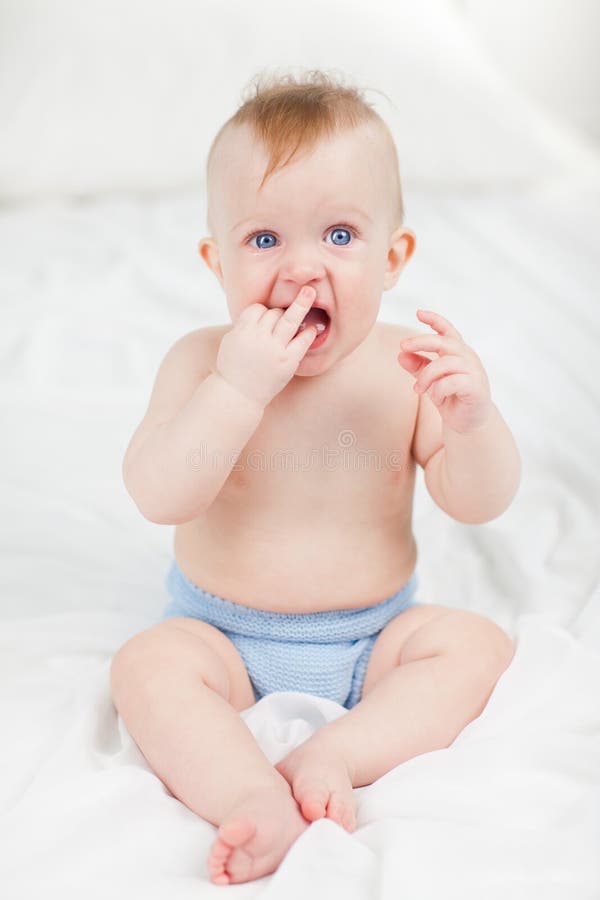 Funny little boy stock photo. Image of little, activity 30301060