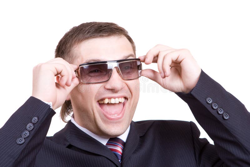 Funny Man In A Glasses Picture. Image 4932017