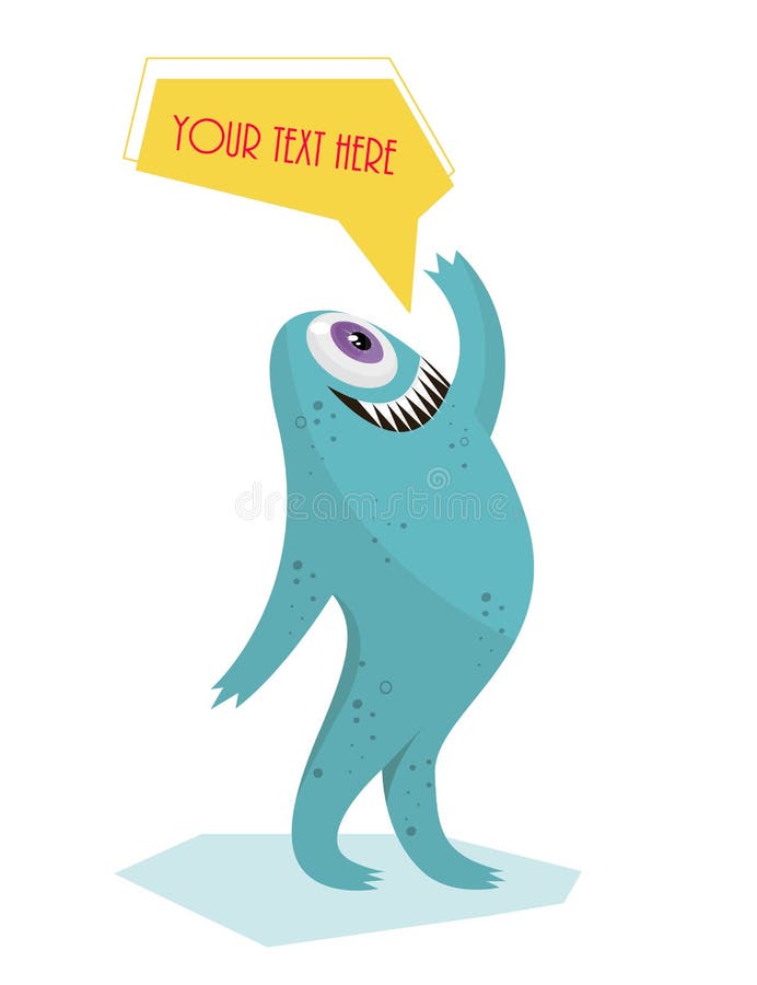 Funny Monster Waving His Hand. Geometric Colorful Background. Cartoon Character .Dialogue . Stock Vector - Illustration of card, speech: 84661774 Funny Monster Waving His Hand. Geometric Colorful Background. Cartoon Character .Dialogue . Stock Vector - Illustration of card, speech: 84661774
