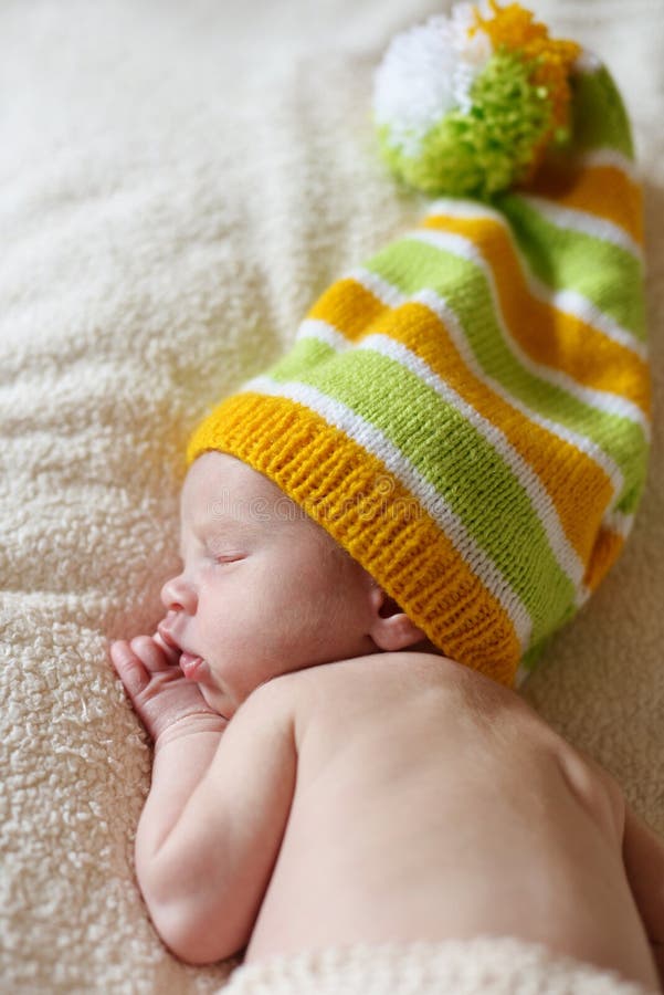 Funny newborn stock image. Image of asleep, people, family 29446207