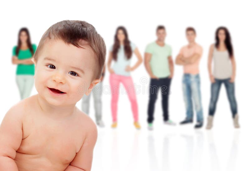 Funny nude baby stock photos Funny nude baby stock photos