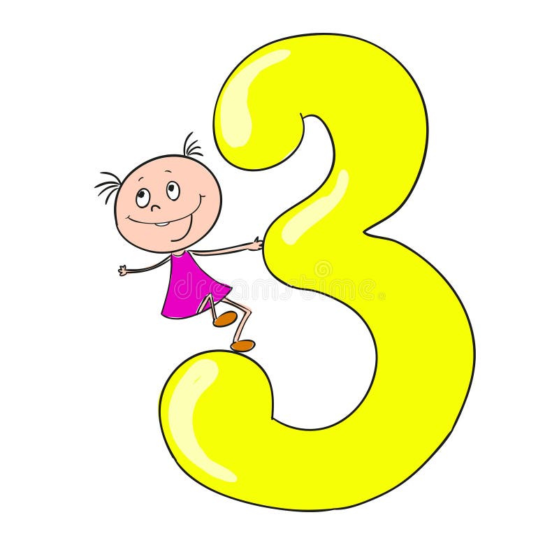 Рисунки с цифрой 3