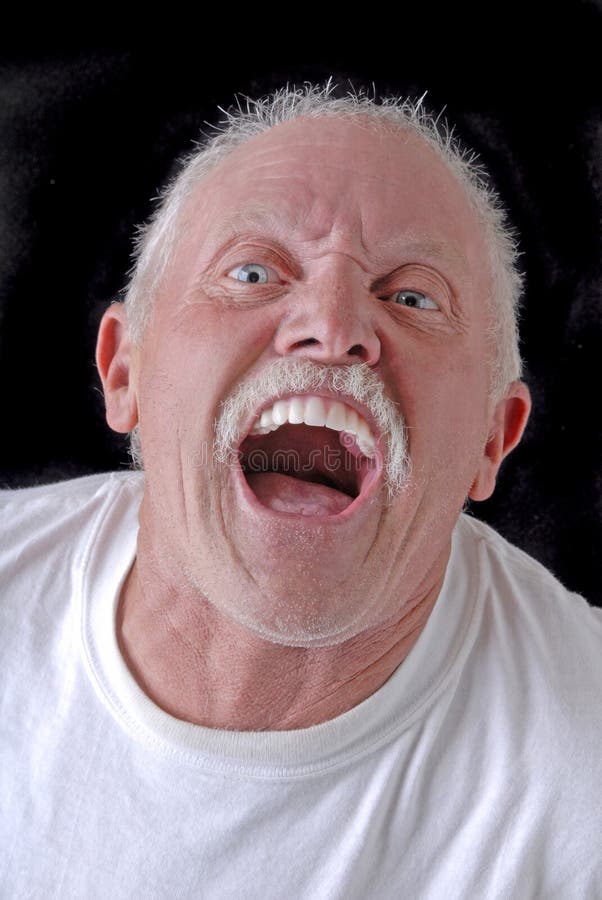 Funny old man stock photo. Image of pension, funny, mentally - 10790960