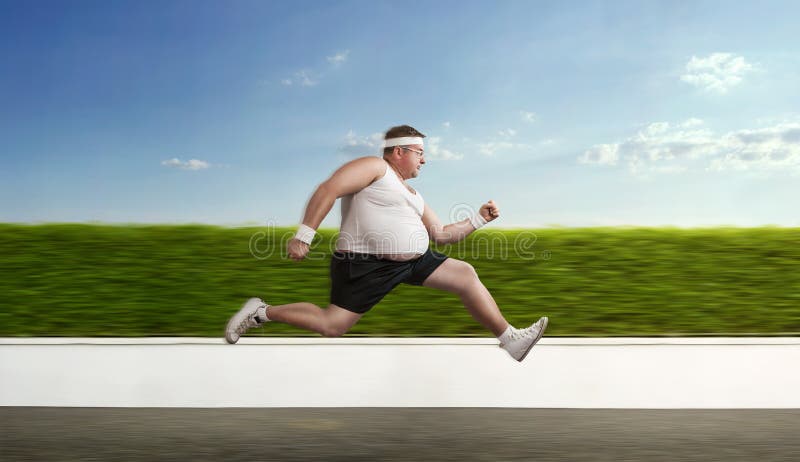 Funny fat guy