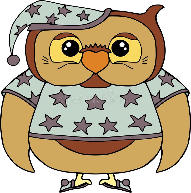 Funny Owl in Pajamas with Stars. Animals and Birds Cartoon Characters Isolated on White Stock Illustration - Illustration of stars, background: 97295151 Funny Owl in Pajamas with Stars. Animals and Birds Cartoon Characters Isolated on White Stock Illustration - Illustration of stars, background: 97295151