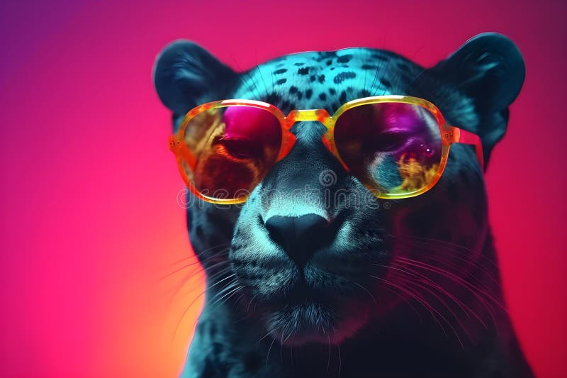 Panther Glasses Stock Illustrations – 172 Panther Glasses Stock ...