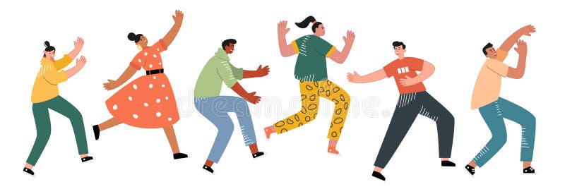 Funny People in Different Poses Dance at a Party or Festival. Music Talent Contest Stock Vector - Illustration of concert, expressions: 196450679 Funny People in Different Poses Dance at a Party or Festival. Music Talent Contest Stock Vector - Illustration of concert, expressions: 196450679