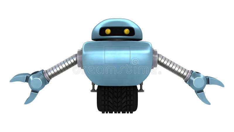 Funny Robot royalty free illustration