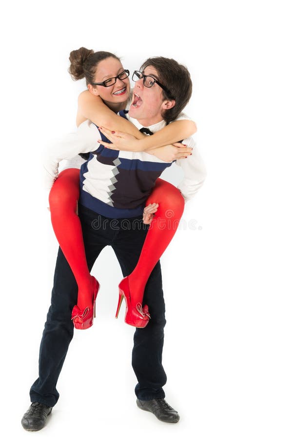 Funny romantic couple stock photo. Image of activity - 28779494
