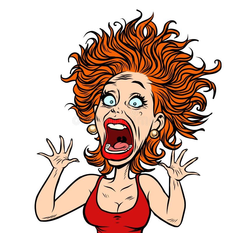 Scared Face Cartoon Stock Illustrations, Cliparts and Royalty Free Scared  Face Cartoon Vectors