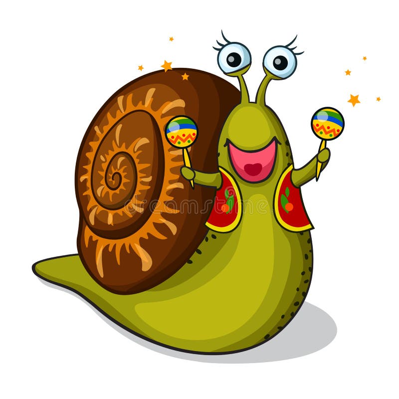 Funny snail