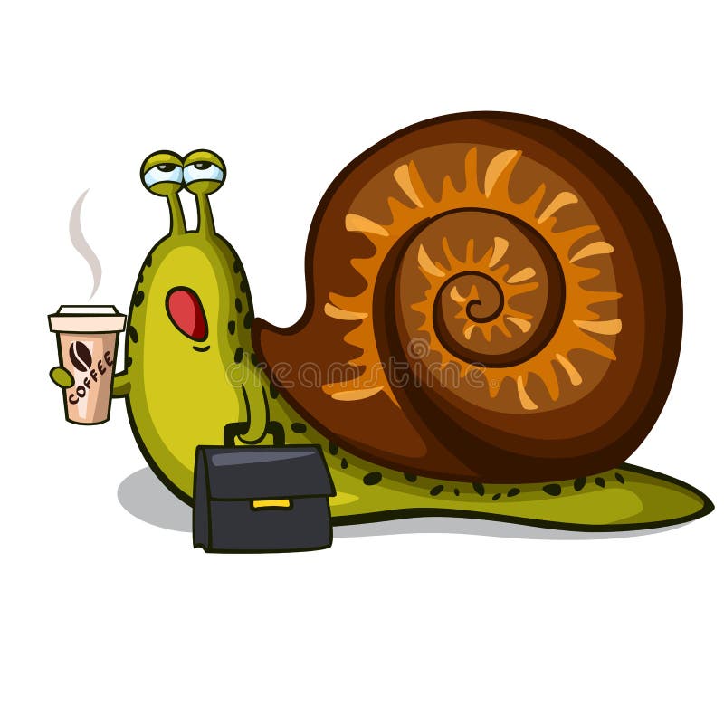 Funny snail