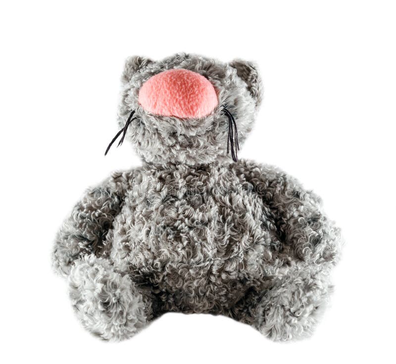 fluffy toy cat