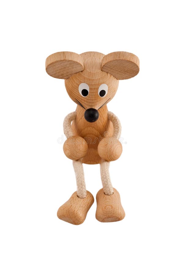 Funny toy mouse royalty free stock images
