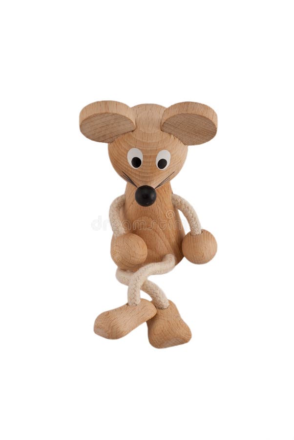 Funny toy mouse royalty free stock image