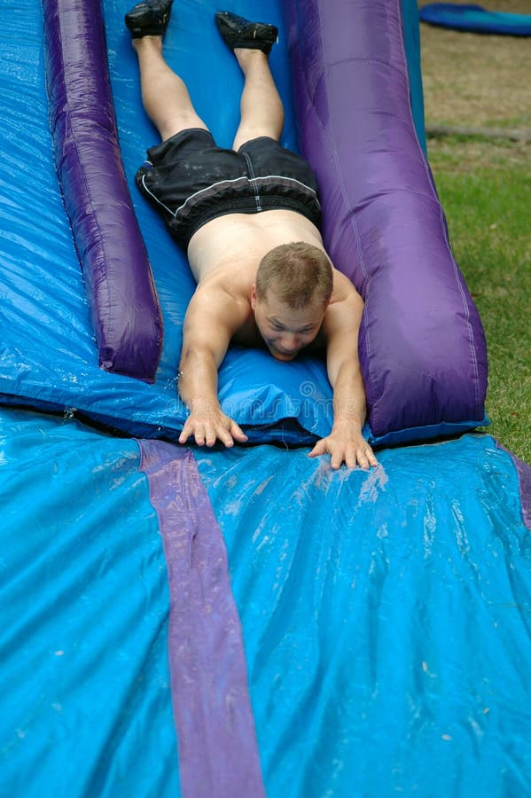 Funny Wet Slide